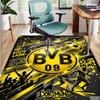 Borussia DortmundBVB Pattern Rug, Indoor/Outdoor Mat, for Picnic, Gameroom, Bedroom, Office, Living Room, Home Decor Carpet, Birthday Gift