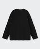 MUSINSA STANDARD Relaxed Oe Crew Neck Long Sleeve T-Shirt [Black]