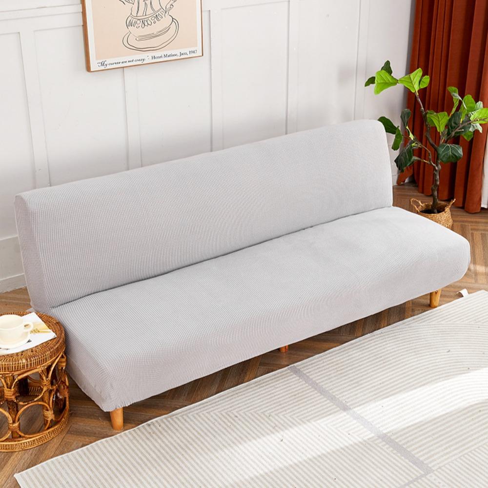 Thick Full Cover Sofa Slipcover Stretch Universal Sofa Protector Easy No Armrest Fabric Couch Cover