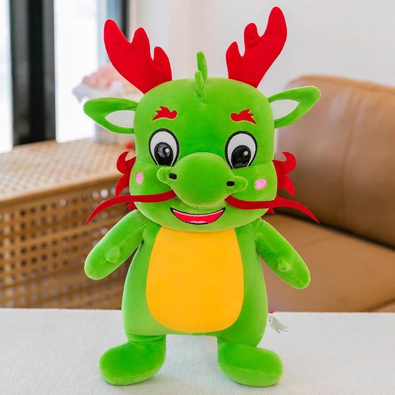 40CM Cute Dragon Plush Doll Toy Cartoon Dragons Stuffed Dolls For Girl Kid Birthday Gifts