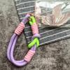 Keychain Lanyard Colorful Wrist Strap With Patch Bracelet Telephone Portable Cell Accessories Exquisite Cord to Hang Mobile Rope