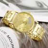 2023 Luxury Casual Fashion Stainless Steel Watches Love Heart Rhinestone Ladies Watch Black Quartz Women Gift Clocks Reloj