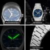 Men's Cross-Border Waterproof Quartz Watch - Slim, Stylish Business Design with Dual Calendar