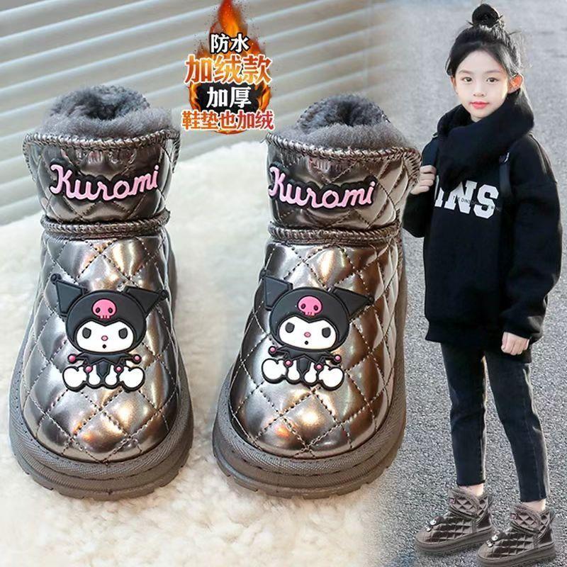 

Kulomie Подружки Зимові Снігові Чоботи 2025 Нові Дитячі Великі Бавовняні Черевики Середні та Старші Дитячі Флісові Утеплені Дівчачі 26 yards inner length 15.5 yards is too small