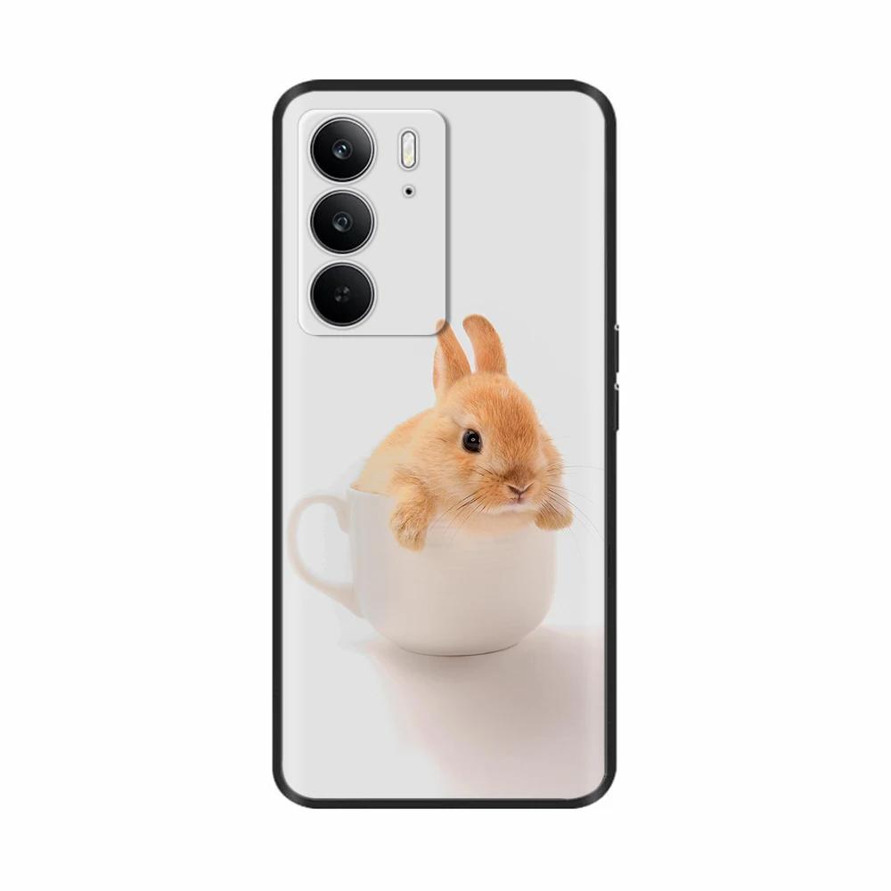 Für Realme C75 4G Hülle Niedliche Herzblumen Bemaltes TPU Cover Weiche Dünne Handyhülle Für Oppo Realme C75 C 75 Fundas Coque Bumper