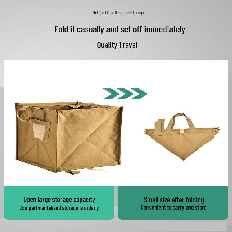 XiaoYu Outdoor Folding Portable Storage Bag & Trash Can
