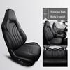 ZRR Full Leather Car Seat Cushion for Neta U - All-Season, Sporty, Full Surround Design