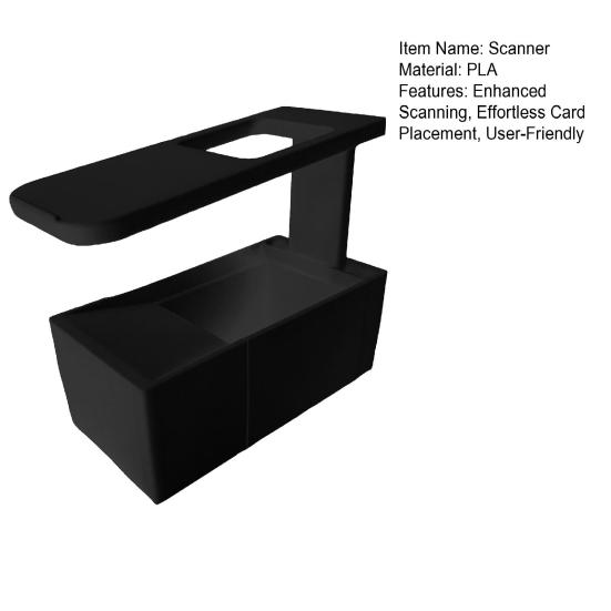 TCG Card Scanner for Standard Trading Cards 3D Printed PLA Holder for ManaBox App Smooth Scanning Sorting Card Organizer for Most Phones