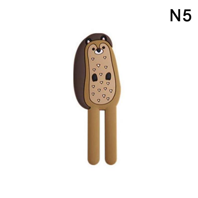 Roztomilé magnetické háčky Odnímatelná nálepka na lednici Magnet na vzkazy na lednici Věšák na kabáty Držák na klíče Úložný háček