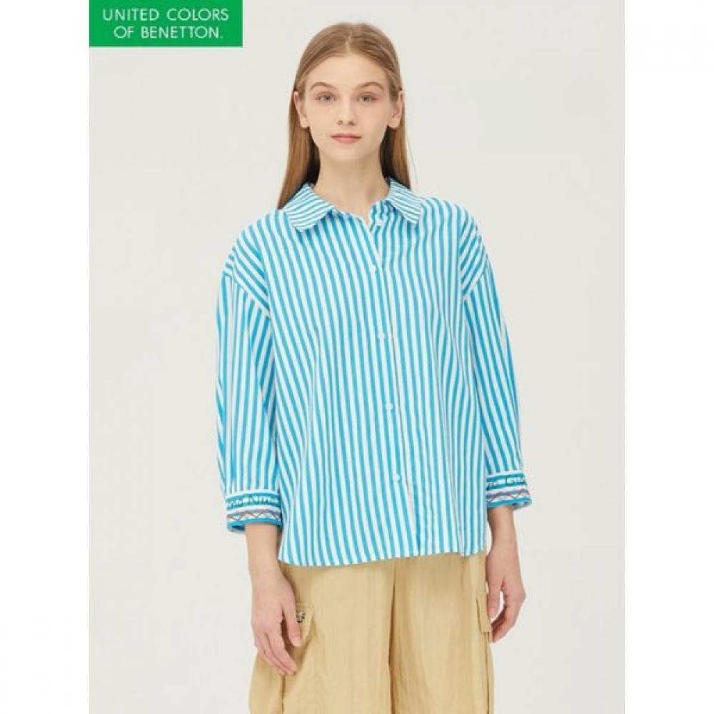 

Benetton Wave Stripe Blouse Babla3531