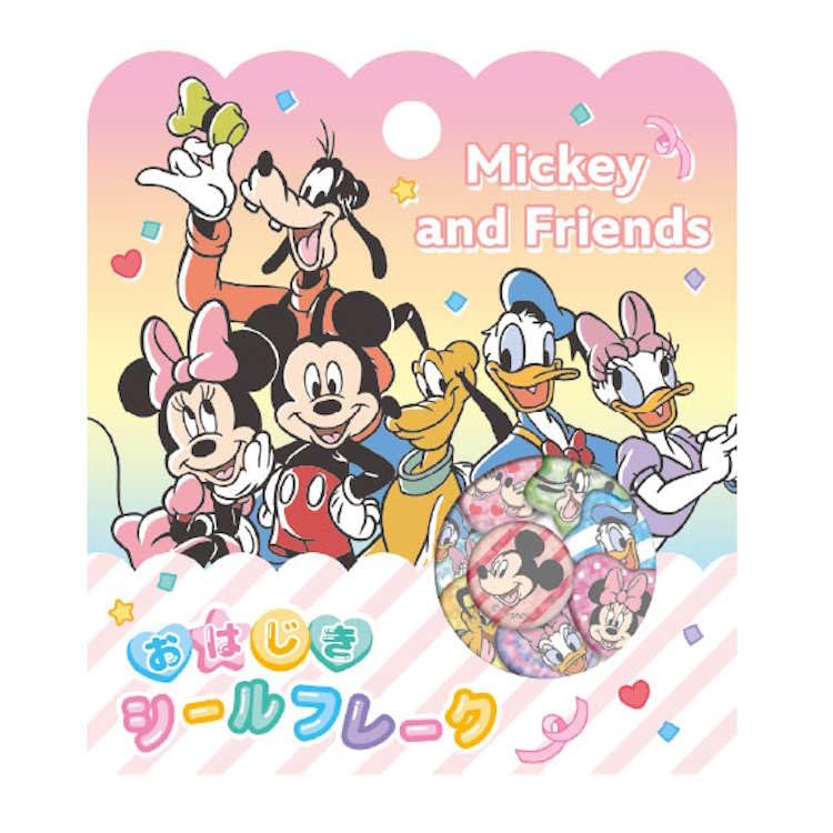 

Mickey & Friends Decorative Flake Stickers for Scrapbooking and Crafts