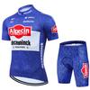 Alpecin Cycling Jersey Bib Shorts Set Men Women Breathable Quick Dry Bike Riding Outfit Team Edition