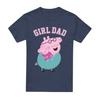 Peppa Pig Unisex Adult Girl Dad Daddy Pig Heather T-Shirt