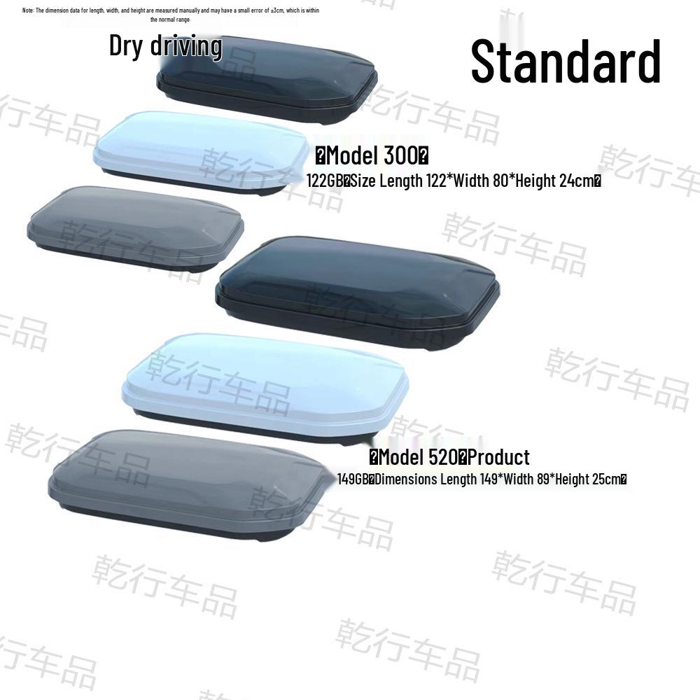 BMW X1/X3/X5/2/3/5 Series Roof Luggage Box: Large Capacity, Ultra-Thin, Heavy-Duty Travel Roof Box