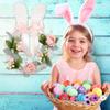 Easter Wreaths For Front Door Cute Easter Weatherproof Artificial Bunny Ear Wreath Outdoor Decorations For Bedroom Party