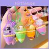 Dog Colorful Theme Miniature Ice Cream Cone Keychain Playful Keychain Idea Gift