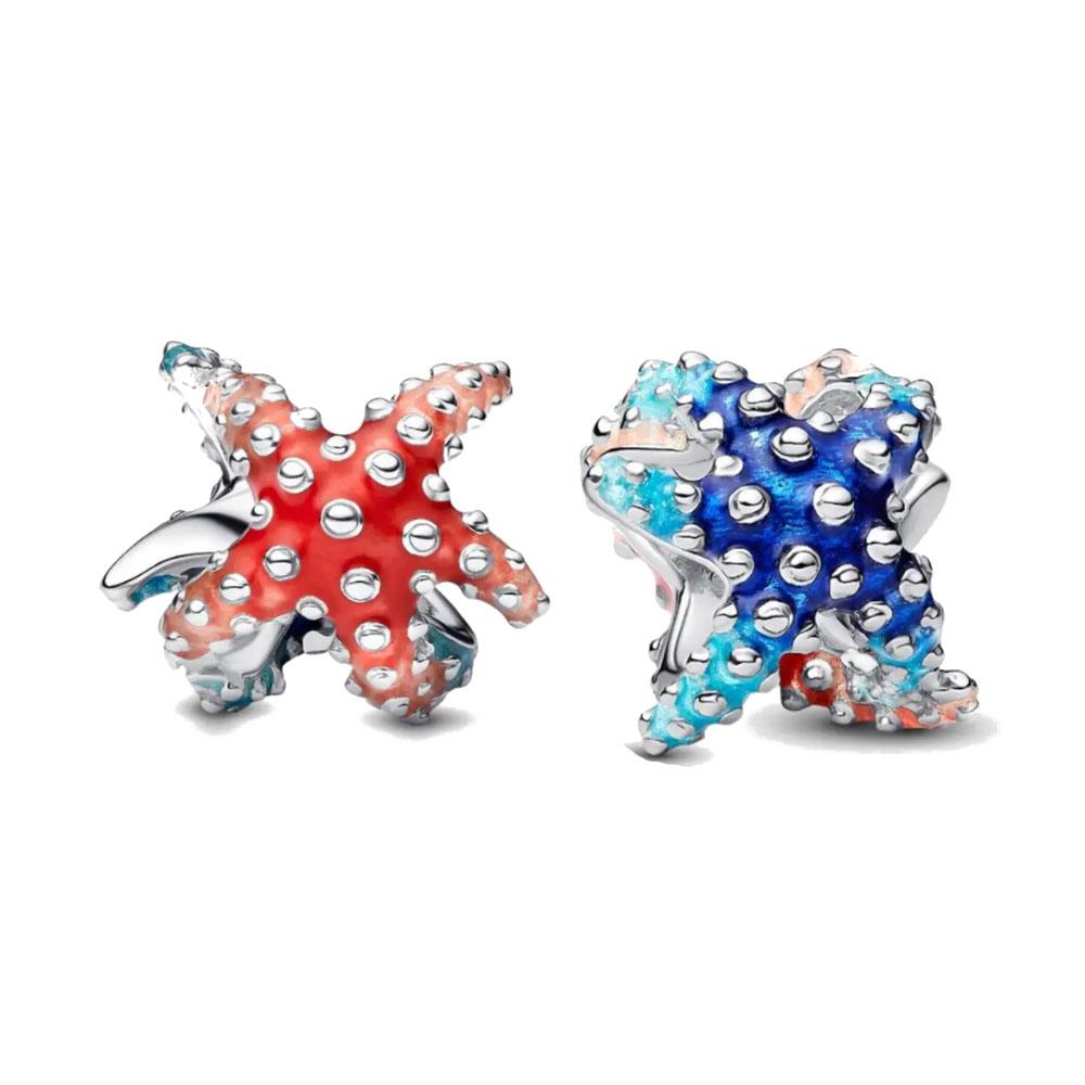 Copper Cute Cat Fish Cross Star Dog Dangle Beads Fit Original Charms Bracelets Diy Bead Women Jewelry Making