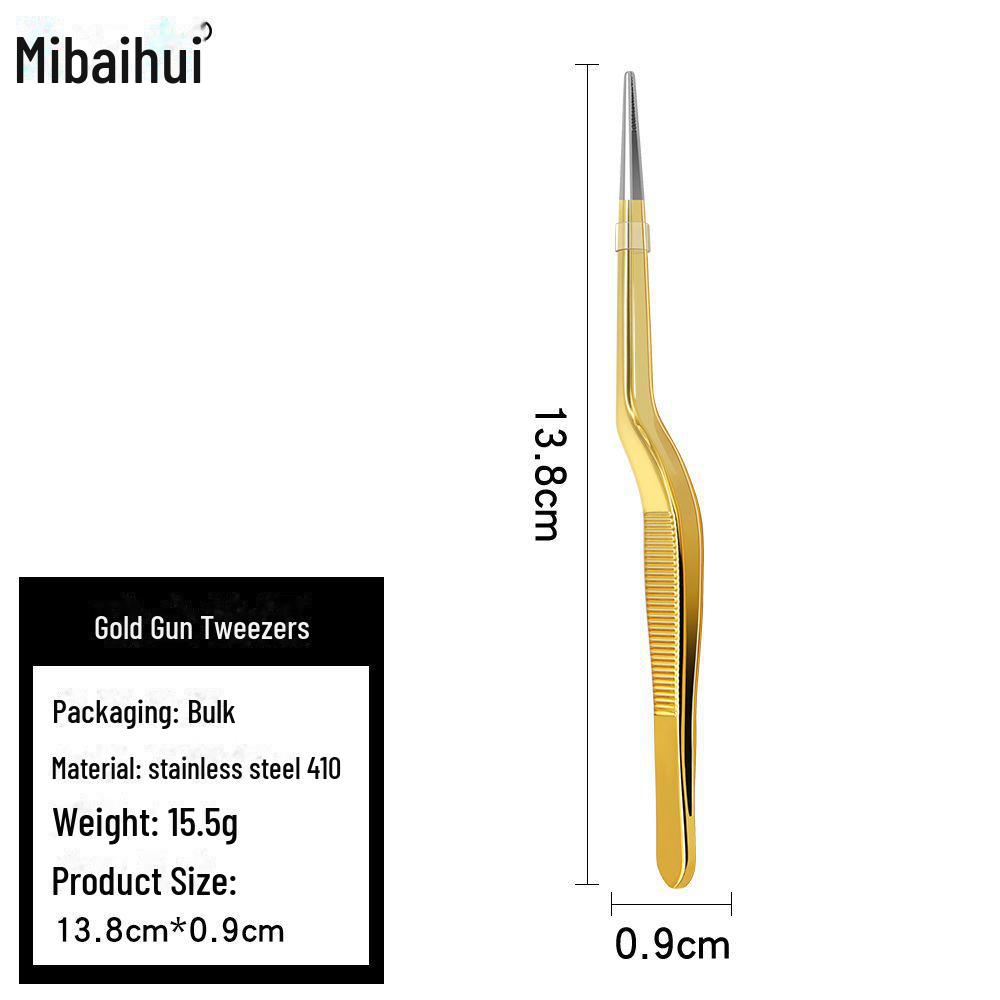 Baby Ear and Nose Cleaning Tweezers - Thickened Earwax and Navel Clip for Children