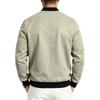 Men S Loose Fit Long Sleeve Baseball Collar Casual Workwear Jacket