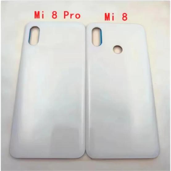 For Xiaomi Mi 8 Glass Back Battery Cover Door Panel Housing Replacement Parts For Xiaomi Mi 8 Pro