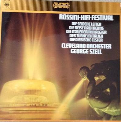 LP Record GIOACCHINO ROSSINI  GEORGE SZELL   RossiniHifiFestival SS71062 CBS Germany Classical Used