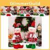 Whimsical Red And Green Elf Plush Doll For Eye-catching Holiday Decorations