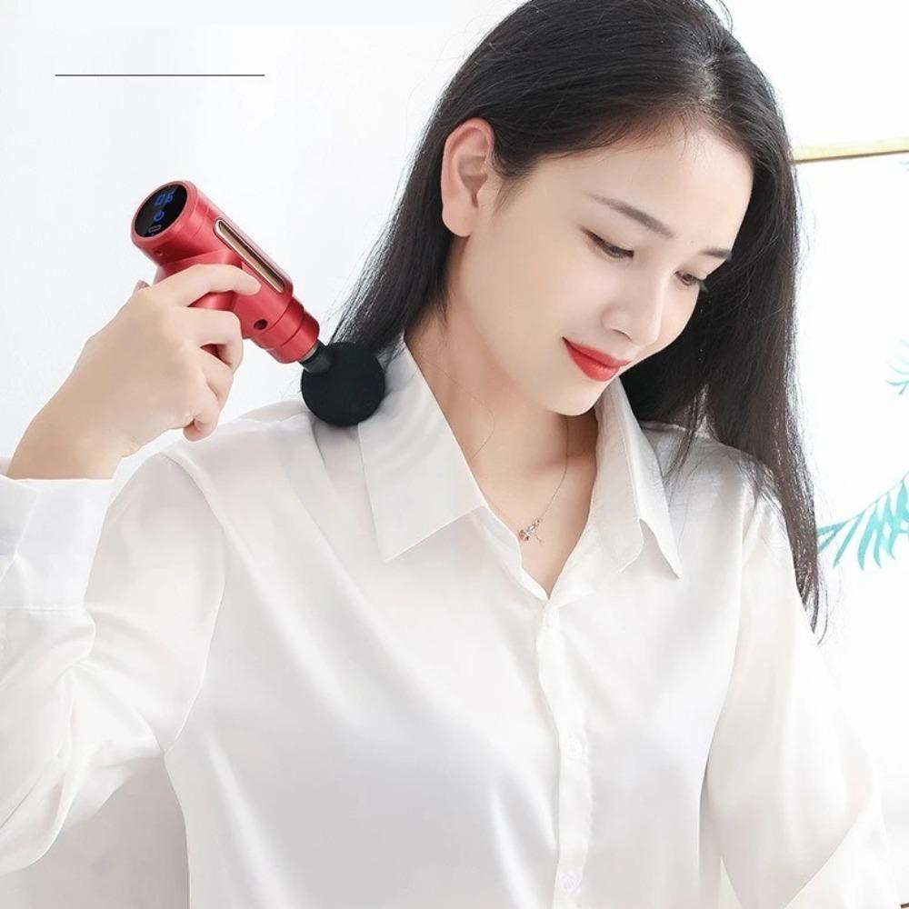 Mini Muscle Massage Gun Portable Deep Handheld Percussion Massager for Body Back Neck And Leg Pain Relief