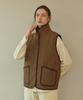 Atempo Quilting Padding Vest_Brown (Women)