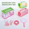 Insect Capture Cage Observation Box Butterfly Net Kids Outdoor Adventure Camping Set Kindergarten Exploration Catching Toys Gift