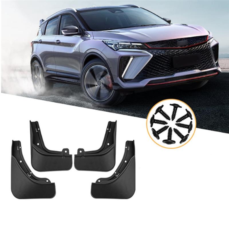 Car Accessories Mud Flaps Fender Splash Guard Flaps For Geely Coolray Cool 2026-2026
