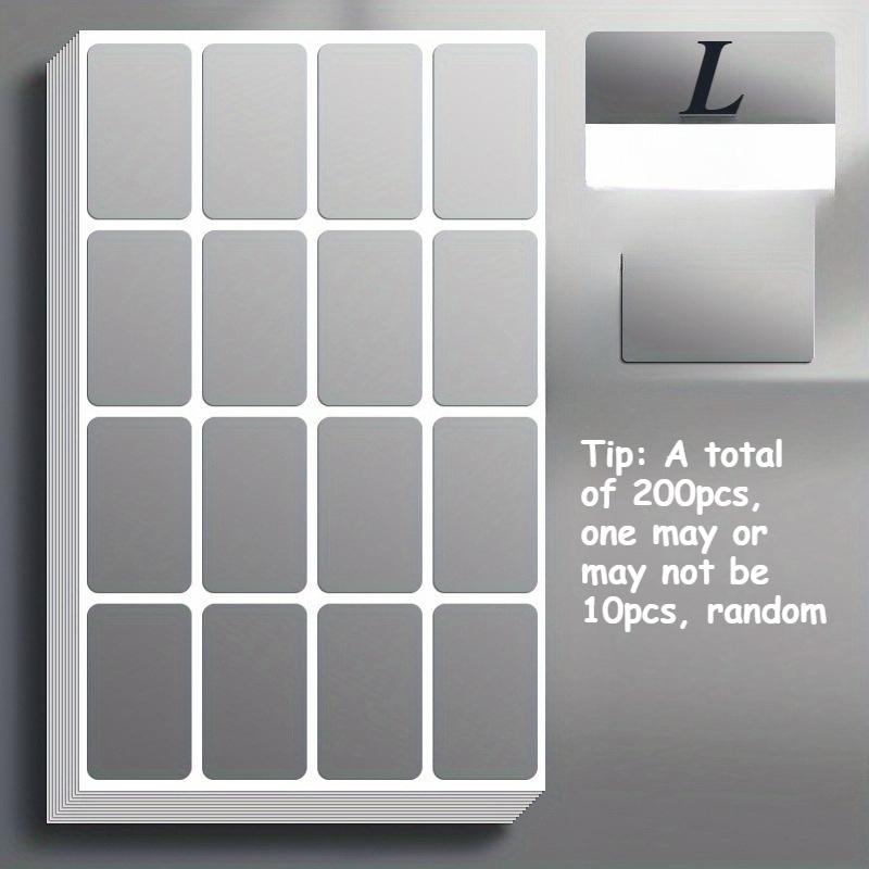 

Handwritten Label Stickers for Kitchen Seasonings, Household Storage Classification Labels Date StickersTear-Resistant Stickers