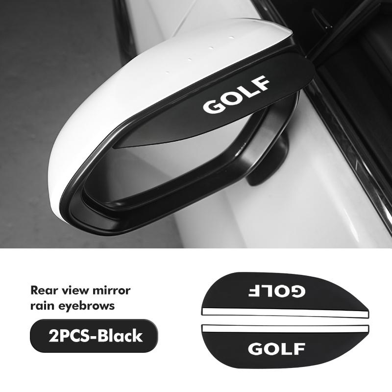 DIG1 Car Rearview Mirror Rain Eyebrow Snow Rain Cover Accessories For Volkswagen VW Tiguan MK1 mk2 2016 2017 2018 2019 2020 2021