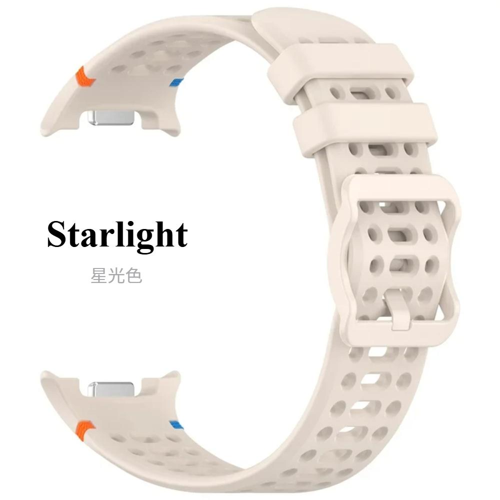 Silicone Strap For Samsung Galaxy Watch 8 Classic 46mm 40mm 44mm Band Watchband Adjustable Silicone Wristband Belt Watch8 Accessories