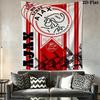 Ajax Logo Wall Hanging Printed Fabric Blanket Decorative Tapestries for Bedroom Living Room Home Decor