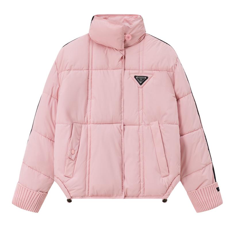 Mode Winter Kurzmäntel Damen Parkas Locker Damenjacken Dick Warm Übergroß Oberbekleidung