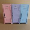 Multi-color Metal Storage Box with Lock - Desktop Cosmetic Organizer & Money Safe