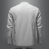 Herren Slim Fit Stehkragen Lederjacke - Trendiger Herbst Motorradmantel