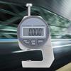 Digital LCD Readout Percentile Thickness Gauge 0 12.7mm 0.5  0.01mm   0.0005  Flat Measure Head