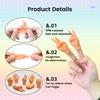 7 Pcs Tiny Finger Hands, Funny Mini Hands Puppets, Miniature Small Hands, Realistic Design Mini Hand, Pet Cat Toys, Gag Performance Party Favors