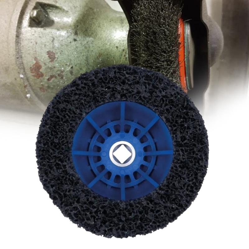 Professional Hub Cleaning Kit Heavy Duty Wheel Hub Grinder Set Upgrades for 150mm Wheel for 1/2" Drive Electric Tool
