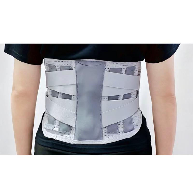 Breathable Lumbar Support Belt with Double Pull Rope for Herniated Discs