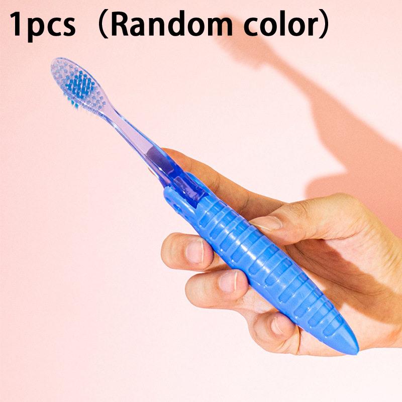 

1/3/5pcs Portable Disposable Foldable Travel Camping Toothbrush Hiking Tooth Brush Tooth Cleaning Tool Folding Travel Toothbrush A