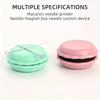 Macaron Color Cross Stitch Gadget Accessories Magnetic Needle Suction Box Needle Sharpener Small Box Storage Embroidery Needle Sewing Box