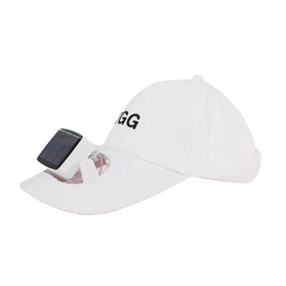 Solar Charging Fan Sunhat USB Charging Detachable Fan Cap Casual Fan Baseball Hat  Outdoor