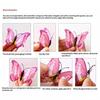 3D Double Layer Colorful Butterfly Wall Stickers 12Pcs Removable DIY Art Decor for Home Bedroom Fridge Party