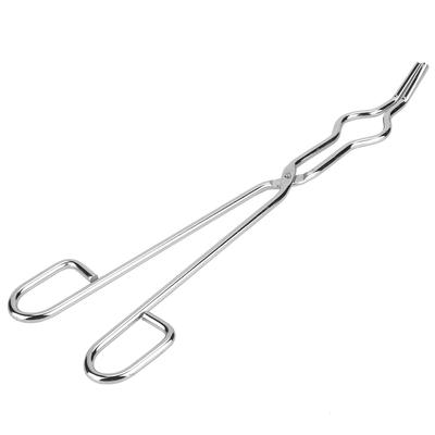 Stainless Steel Crucible Forceps Clamp Beaker Holder with Aircraft Class Rivet(300mm11.81in)