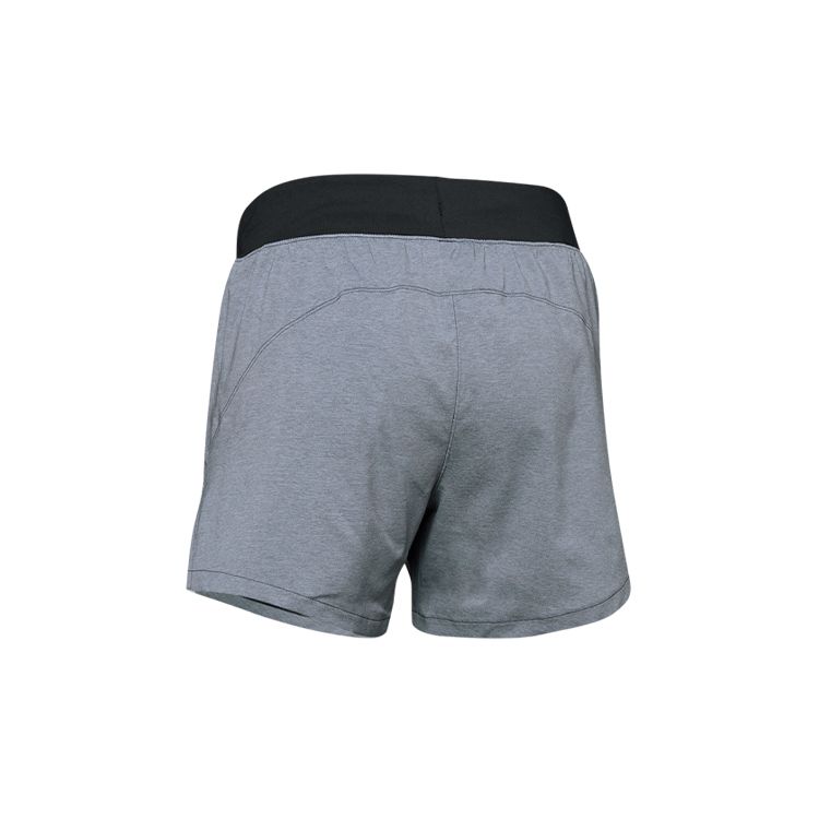 Under Armour Launch Running Slim Fit Mid Rise Sports Shorts Women shorts Heather-Dark-Gray 1342841-001