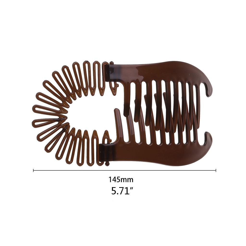 Ponytail Banana Holder Clincher Combs Banana Hair Comb Clips Girls Women