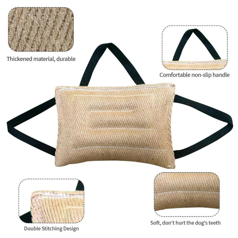 Jute Dog Training Bite Pack German Shepherd Horse Training Supplies Release Pet Nature Pet Toys