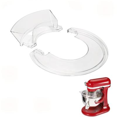1PC 5.5-7 QT Pouring Shield Splash Packing Cover Bowl-Lift Chef Machine Kitchen Treasure Accessories